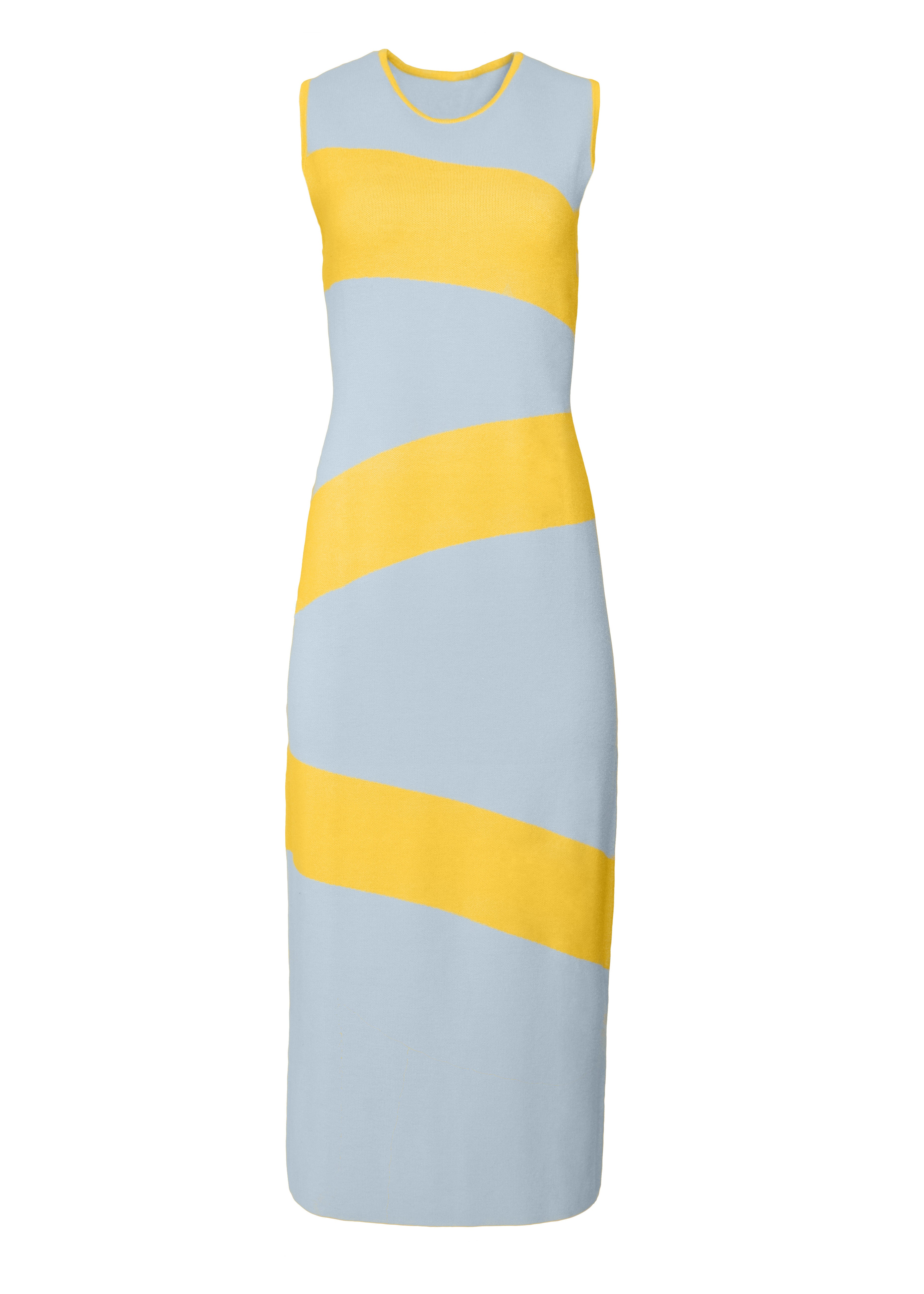 Knit Swirl Midi Dress